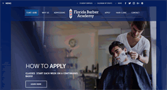 Desktop Screenshot of floridabarberacademy.edu